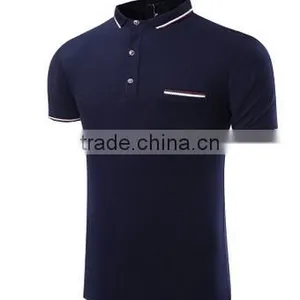 High Quality Custom Plain Mens Polo Tshirt thumbnail-1