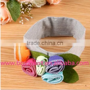 Sweet Children's Lace Chiffon Headband For Girls, Flower Fashion Lovely Headwear Accessories thumbnail-3