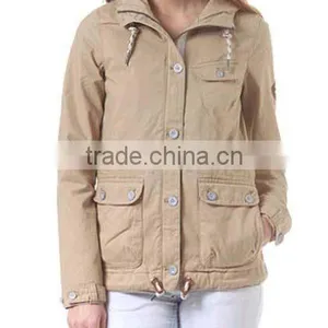 Classic Plaid Hooded Jacket PQ335 thumbnail-2