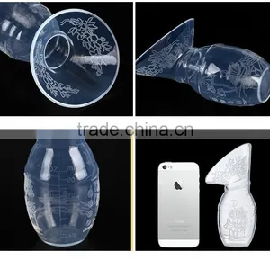 Silicone Breast Pump Pattern Lids Silicone BPA,PVC,Phthalate and Lead Free thumbnail-2