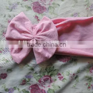 Kids Girl Flower Raglan Hairwear Persnickety Remake Cotton Bowknot Baby Girl Headbands Children Craft Hairband Wholesale 2016 thumbnail-6