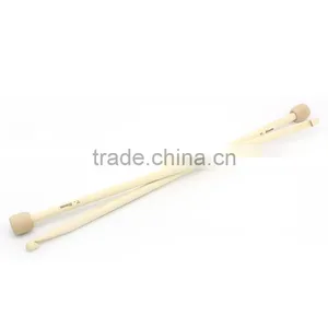 Bamboo Afghan Tunisian Crochet Hooks Needles Single Pointed Natural (US X/ UK 1) 30cm Long,5PCs,8seasons thumbnail-1