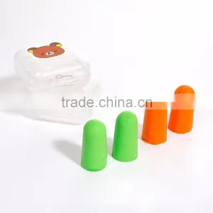 Bulk Sale Travel Sleep Noise Hearing Protection Sponge Soft Foam Earplugs thumbnail-1