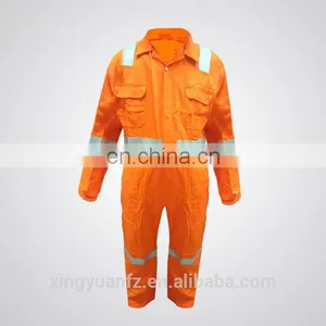 Mens Aramid IIIA Flame Resistant Coverall With 3M Reflective Tape thumbnail-2