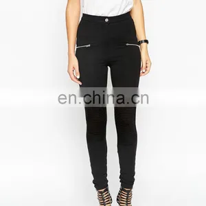 2015 New Arrival Style Tight Fit Women Stretch Biker Pants thumbnail-1