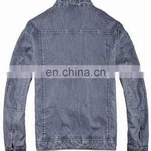 2017 Latest Design Mens Handsome Motrocycle Soft Thin Leather Jacket thumbnail-3