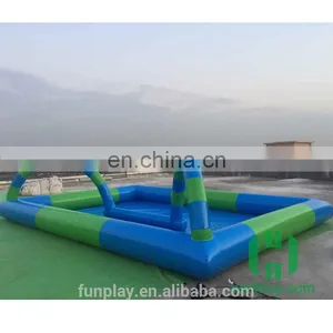 HI Hot Sale Kids Game Race Track, PVC Tarpaulin Inflatable Ball Pool, Inflatable Race Tracking Field thumbnail-3