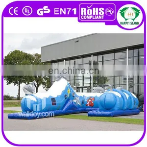 HI Factory Price Large Inflatable Tunnel Animal Game for Adult thumbnail-1