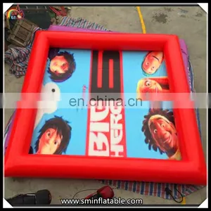 0.9mm Pvc Tarpaulin Red Giant Infaltable Pool Swimming Pool for Kids Pool Inflatable Water thumbnail-1