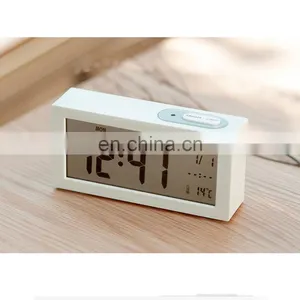 2017 New Large LCD Electronic Digital Morning Clock With Calendar and Temperature for Home thumbnail-6