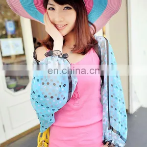 2015 Fashion Design Polyester Chiffon Summer Car Raglan Sleeves Cape(PP621CL-P) thumbnail-3