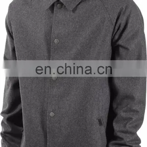 Coach Jackets - New Fashion Coach Jacket With Side Pocket - Custom Logo Design - New Design 2017 thumbnail-1