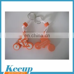 3 Layers Sandwich Color Custom EVA Foam Keychain thumbnail-3