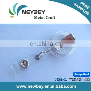 Customize Round Retractable Badge Reel With Clip thumbnail-1