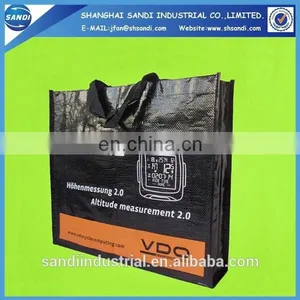 LOGO Printing Promotional Plastic pp Woven Shopping Bag thumbnail-3