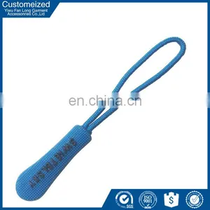 Different Color Woven Decorative Zipper and Zipper Pull thumbnail-1