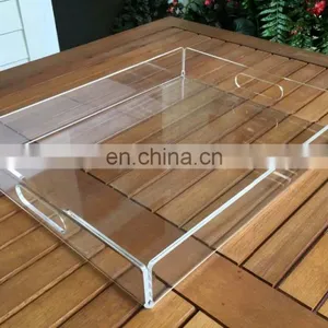 Rectangle and Square Customized Acrylic Tray thumbnail-2
