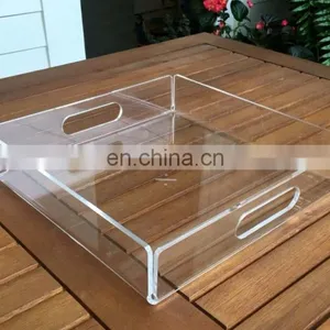 Rectangle and Square Customized Acrylic Tray thumbnail-3