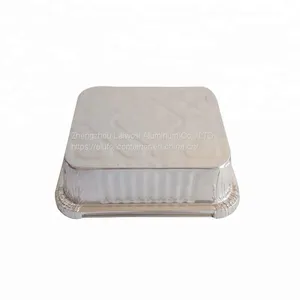 Disposable Take Away Aluminium Compartment Lasagna Pan thumbnail-3