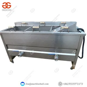 Peanuts , Green Beans 48kw French Fries Frying Machine thumbnail-1