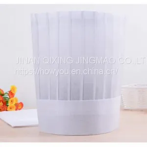 Factory Sell Logo Can be Customized Disposible Non Woven Chaf Hat thumbnail-1
