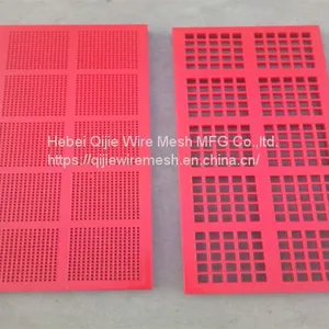Polyurethane Fine Screening Panel With 35% Open Area for Silica Sand Washing thumbnail-2
