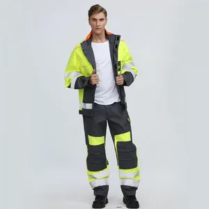 Long Sleeve Fire Resistant Welding Work Protection Suit thumbnail-1