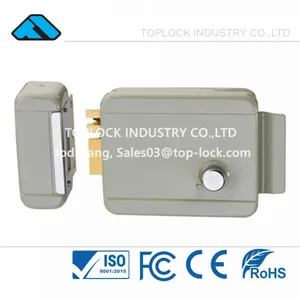 Electric Door Lock 12V Rim Lock for Left Open Door thumbnail-2