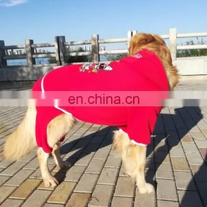 High Quality Pet Clothing Dog Hoodie For Autumn and Winter Warm Pet Clothes For Large Dogs thumbnail-3