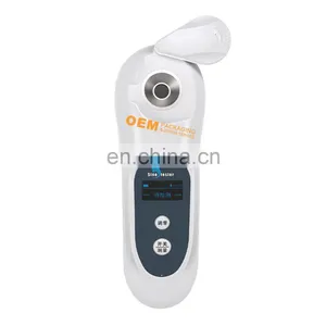 2020 New Design Economical Digital Handheld Refractometer Brix Digital Refractometer Test Surgar in a Box Lower Price thumbnail-5