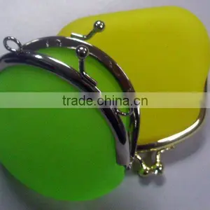 Hot Promotional Gift Custom Logo Colorful Silicone Coin Purse Silicone Rubber Change Purse thumbnail-1