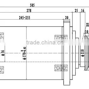 CK170A2-5 Cnc Lathe Machine Spindle for Sale thumbnail-2
