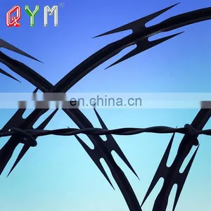 Stainless Steel Concertina Razor Barbed Wire Military Razor Wire Roll thumbnail-3