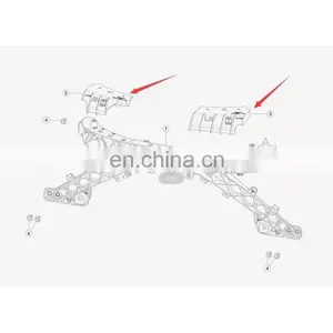 Made in China Replacement Parts Front Bumper Inner Bracket for Tesla Model 3 thumbnail-4
