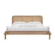 Modern Luxury Bamboo Bed Single Vietnamese Style Custom Size Professional Quality for Decoration From Manufacturer thumbnail-3