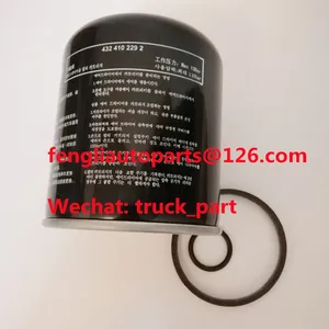 WABCO 4324102292 Truck Air Dryer Filter Bus Black Air Dryer Cartridge thumbnail-1