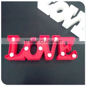 Led Red "love" Motif Novel Holiday Light thumbnail-5