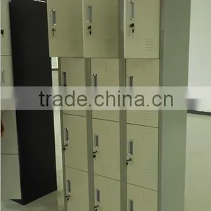 (DL-CL12) China Manufacurer 12 Compartment Link Series Steel Storage Locker / 12 Door Office Furniture Steel Cabinet thumbnail-2