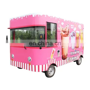 Electric Tricycle Three Wheels Vending Snack Food Cart Mobile Breakfast Snack Food Truck Trailer 3 Wheels thumbnail-1