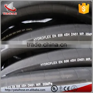 High Pressure 50mm Soft Hydraulic Hose for Heavy Machinery thumbnail-5