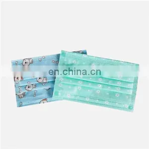 New Design Kids Face Mask Disposable Medical Fabric With Beautiful Price thumbnail-2