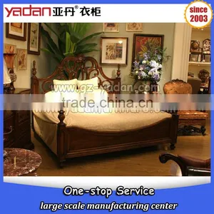 Latest Custom Made Luxury Bed Room Furniture Modern Wood Bed Design thumbnail-6