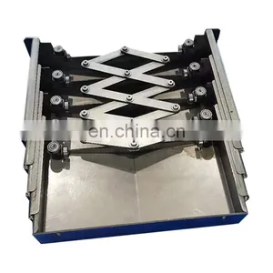 Steel Plate Type Bellow Cover Telescopic Steel Cover for Cnc Machine Protective Guard Shield Customized thumbnail-1