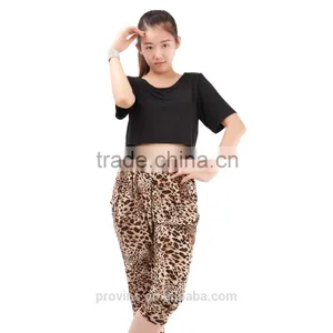 Hot Sale Dansgirl Stylish Comfortable Leopard Jazz Harem Pants thumbnail-2
