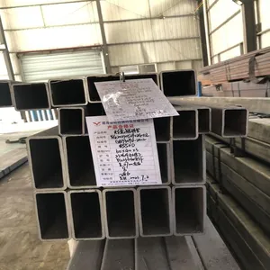 High Quality Square Tubing Galvanized Steel Pipe Iron Rectangular Tube Price thumbnail-5