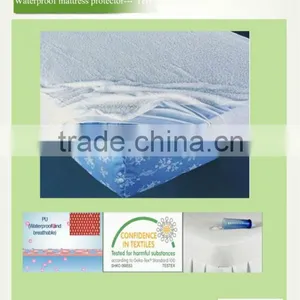 Waterproof Bed Fitted Sheet Hot Selling thumbnail-1