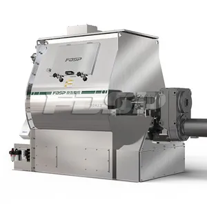 SDHJ Stainless Steel Single Shaft Paddle Mixer for Free Flowing Dry Solid Materials thumbnail-1