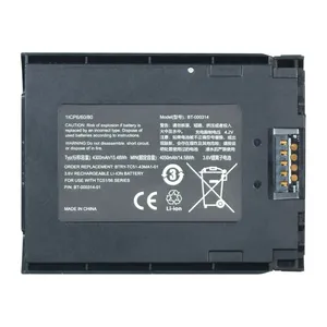 3.7V 4200mAh Li-ion Rechargeable Barcode Scanner Battery BTRY-TC51-43MA1-01 for Zebra TC51 TC510 TC56 TC510K thumbnail-1