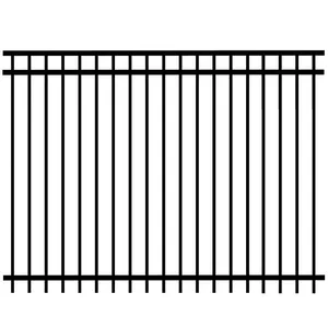 Customized Metal Steel Swimming Pool Fencing Villa Garden Fence Decoration Laser Cut Aluminum Fence Panels thumbnail-3