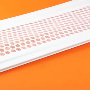Vinyl Gutter White Brown Plastic Gutter Guard for Rain Roof thumbnail-3